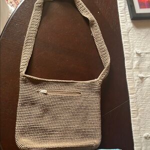 The Sak Tan Crossbody Bag with Handcrafted Design